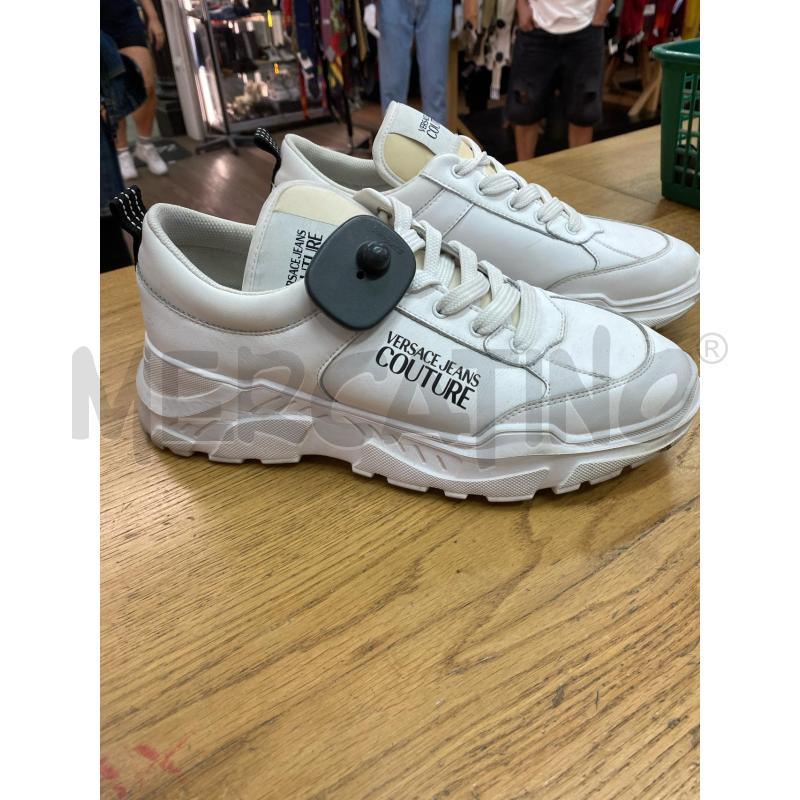 SCARPE UOMO VERSACE COUTURE BIANCHE | Mercatino dell'Usato Roma monteverde 1