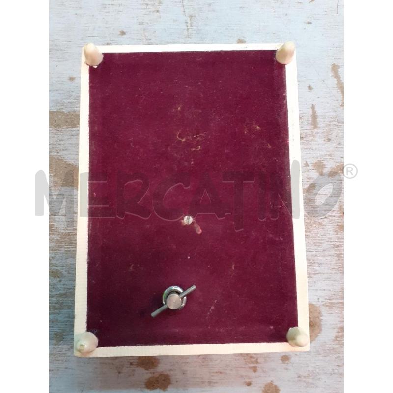SCATOLA BEIGE MINIATURA DAMA | Mercatino dell'Usato Roma monteverde 3