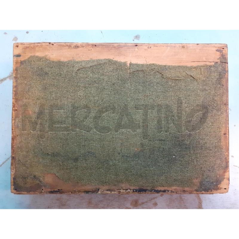 SCRITTOIO PORTATILE PORTALETTERE LEGNO | Mercatino dell'Usato Roma monteverde 3