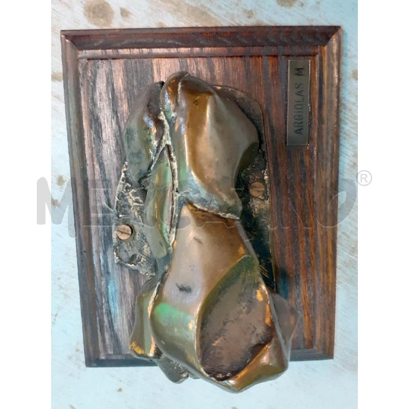 SCULTURA LUPA ROMANA BASE LEGNO  | Mercatino dell'Usato Roma monteverde 4
