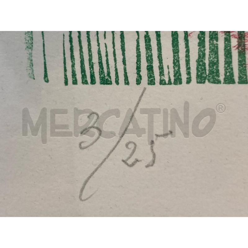 STAMPA AMANTI ROSSA E VERDE | Mercatino dell'Usato Roma monteverde 3