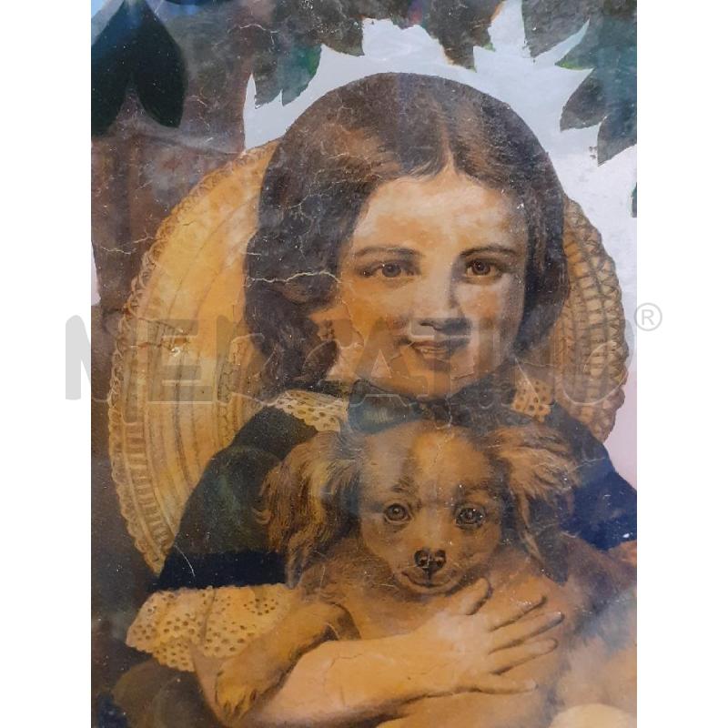 STAMPA SU VETRO ROTTO CORNICE DORATA | Mercatino dell'Usato Roma monteverde 3