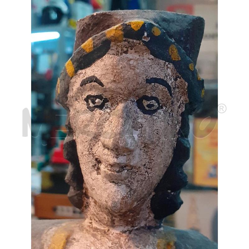 STATUA CAVALIERE LEGNO | Mercatino dell'Usato Roma monteverde 2