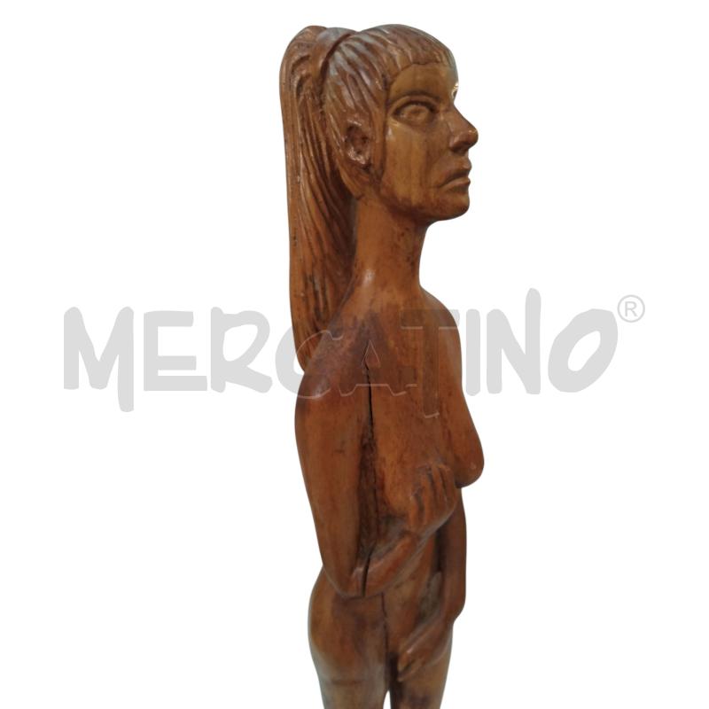 STATUA LEGNO ERDO  | Mercatino dell'Usato Roma monteverde 5