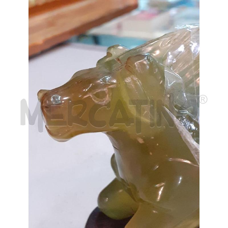 STATUETTA CAVALLO GIADA | Mercatino dell'Usato Roma monteverde 4