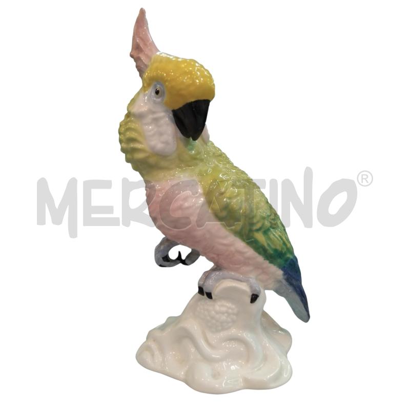 STATUINA PAPPAGALLO STAFFORDSHIRE | Mercatino dell'Usato Roma monteverde 1