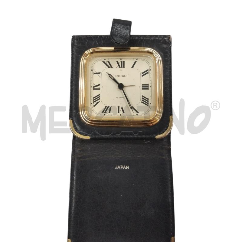 SVEGLIA SEIKO A PORTAFOGLIO | Mercatino dell'Usato Roma monteverde 1