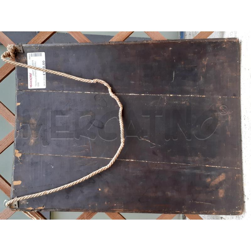 TAVOLA DIPINTA CAVALIERE | Mercatino dell'Usato Roma monteverde 5