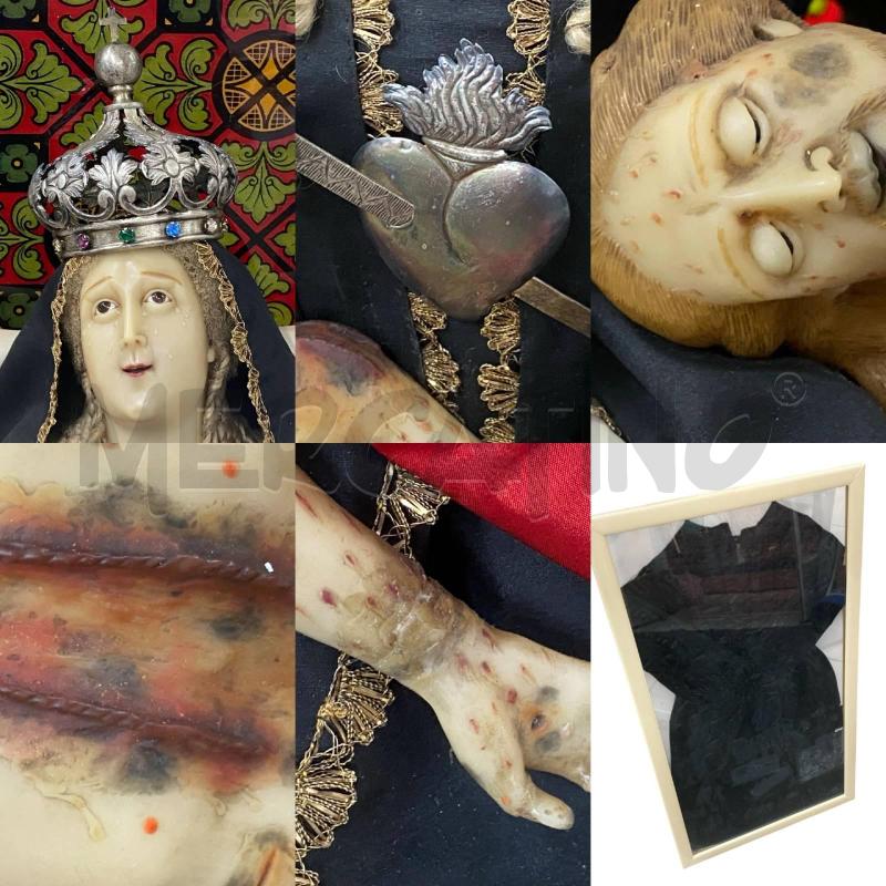 TECA CON PIETÀ CERA | Mercatino dell'Usato Roma monteverde 3