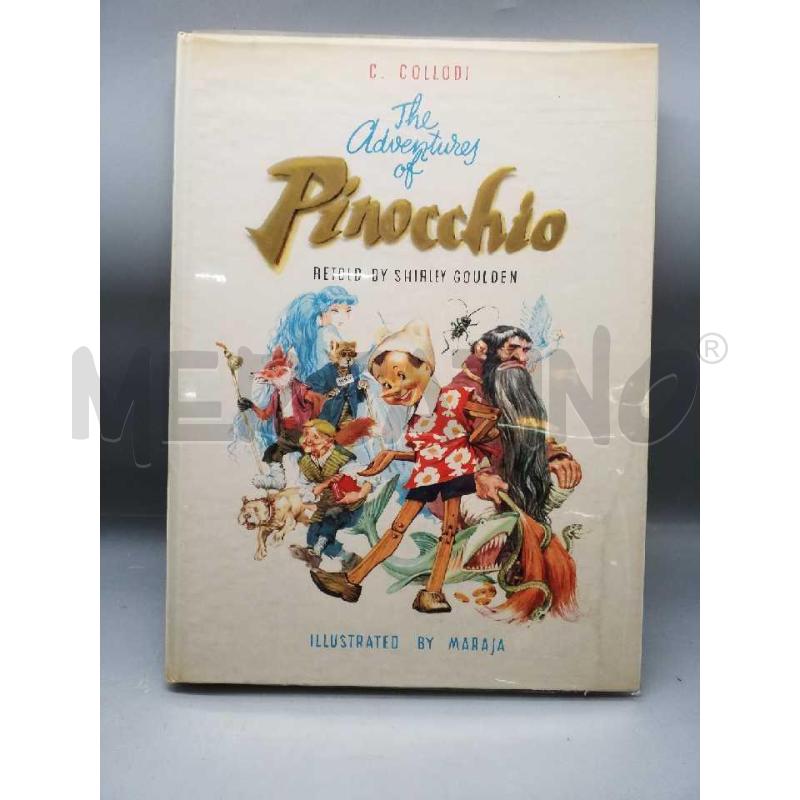 THE ADVENTURES OF PINOCCHIO - 1957 COLLODI GOULDEN ILL. MARAJA | Mercatino dell'Usato Roma monteverde 1
