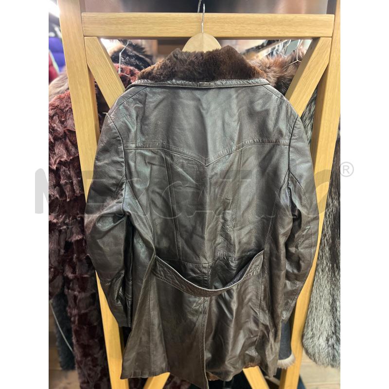 TRENCH UOMO ORIGINAL ENGLISH PELLE MARRONE 70'S | Mercatino dell'Usato Roma monteverde 3