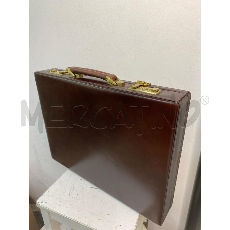 VALIGETTA PELLE MENARINI MARRONE  | Mercatino dell'Usato Roma monteverde 1