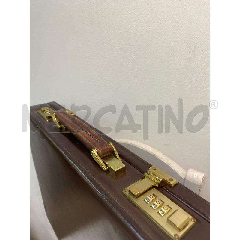 VALIGETTA PELLE MENARINI MARRONE  | Mercatino dell'Usato Roma monteverde 2