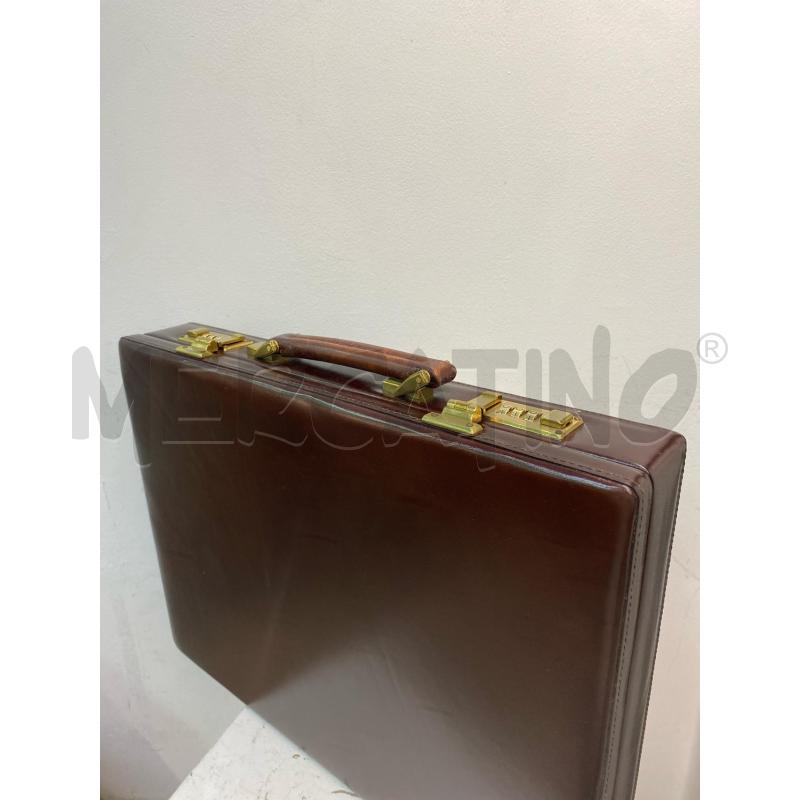 VALIGETTA PELLE MENARINI MARRONE  | Mercatino dell'Usato Roma monteverde 3