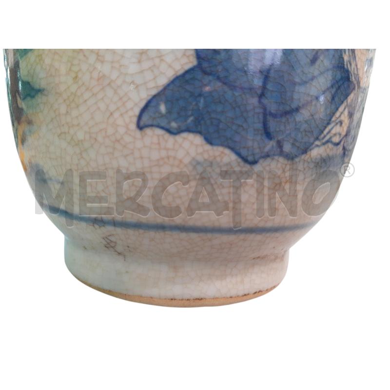 VASO CINESE DECO BLU | Mercatino dell'Usato Roma monteverde 3