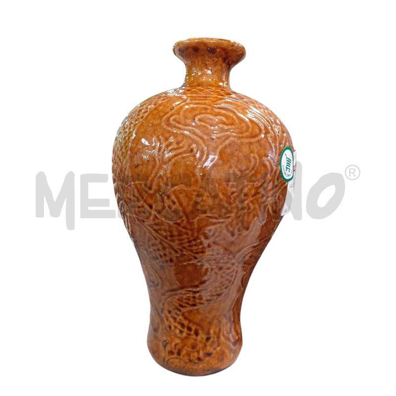 VASO CINESE MARRONE | Mercatino dell'Usato Roma monteverde 2