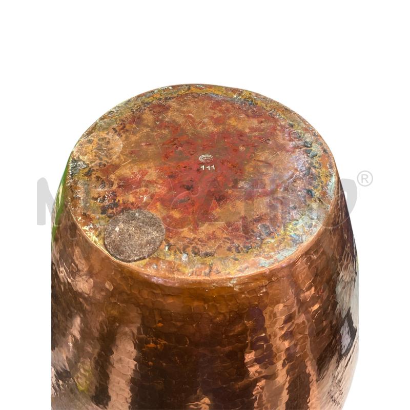VASO RAME EGIDIO CASAGRANDE | Mercatino dell'Usato Roma monteverde 3