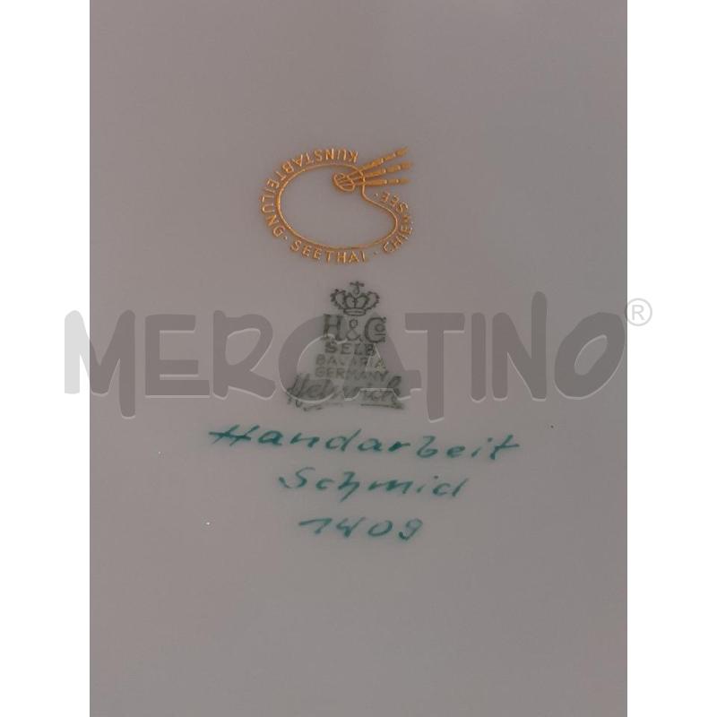 VASO SELBA BAVARIA FIOIR BIANCHI  | Mercatino dell'Usato Roma monteverde 3