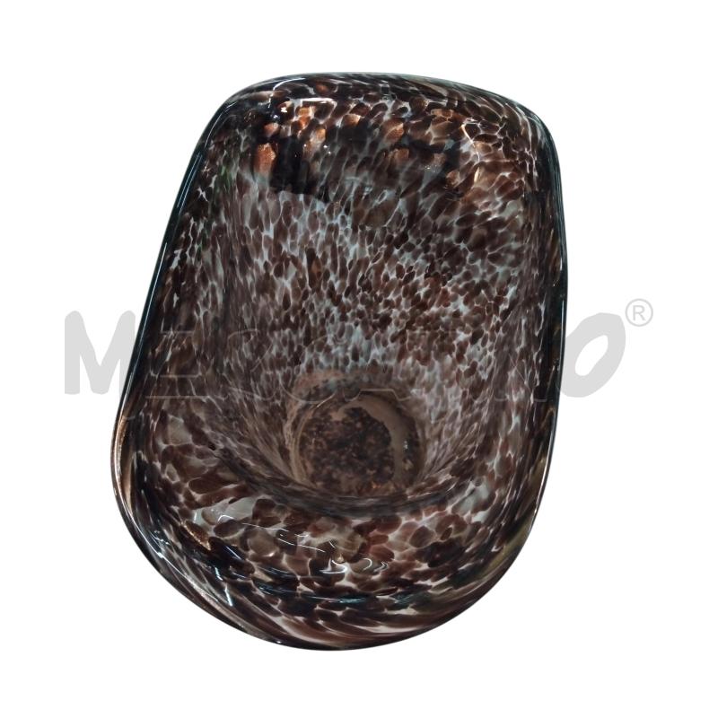 VASO VETRO AVENTURINA SOTTO CREPATO | Mercatino dell'Usato Roma monteverde 2