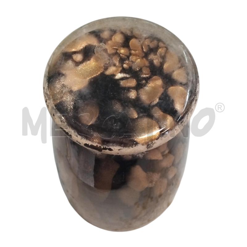 VASO VETRO AVVENTURINA | Mercatino dell'Usato Roma monteverde 2