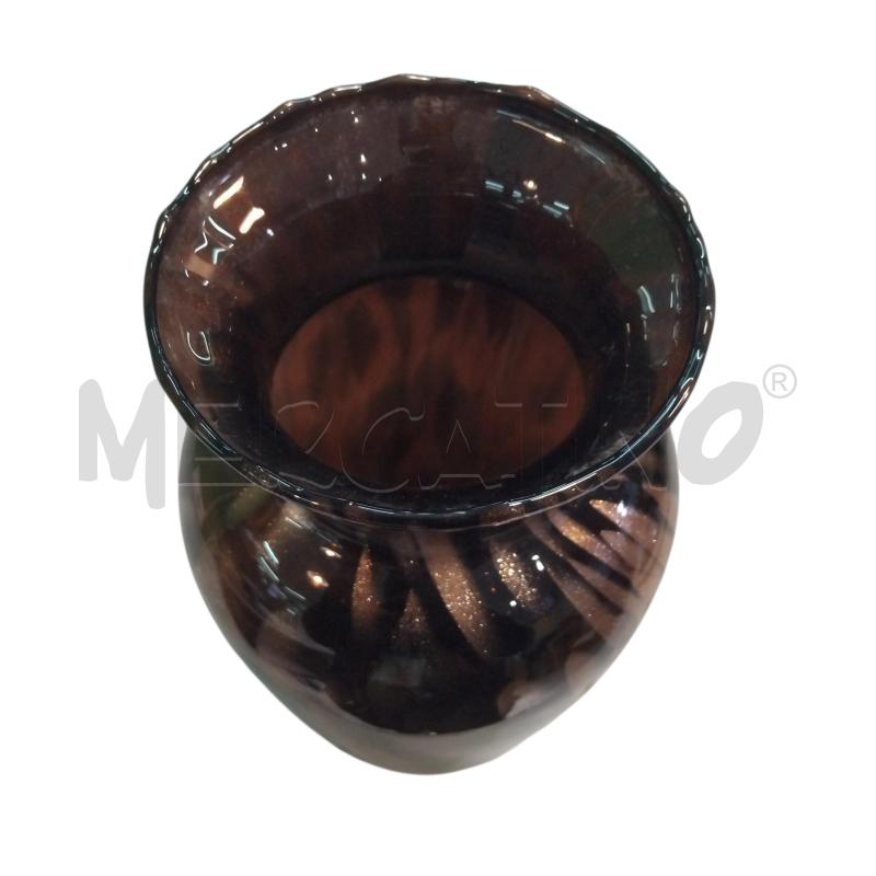 VASO VETRO AVVENTURINA | Mercatino dell'Usato Roma monteverde 3