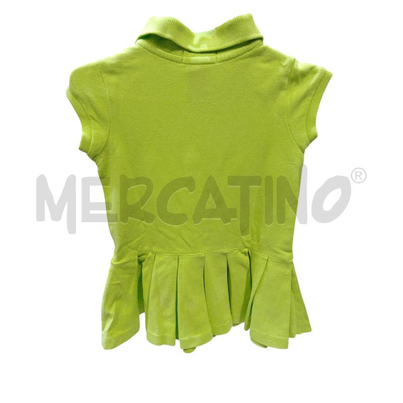 VESTITO BAMBINA RALPH LAUREN VERDE | Mercatino dell'Usato Roma monteverde 2
