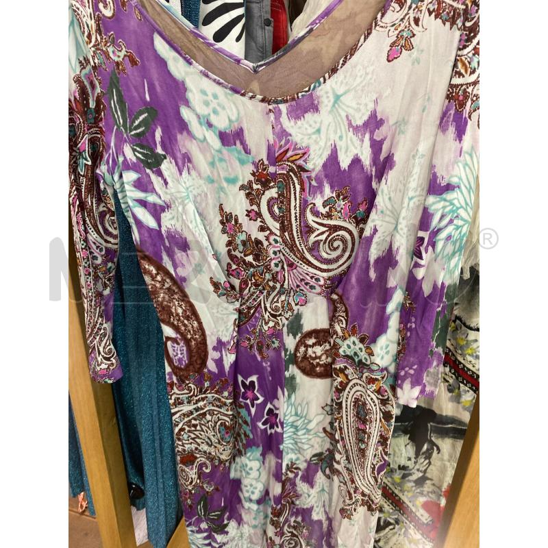 VESTITO DONNA ETRO VIOLA  | Mercatino dell'Usato Roma monteverde 2