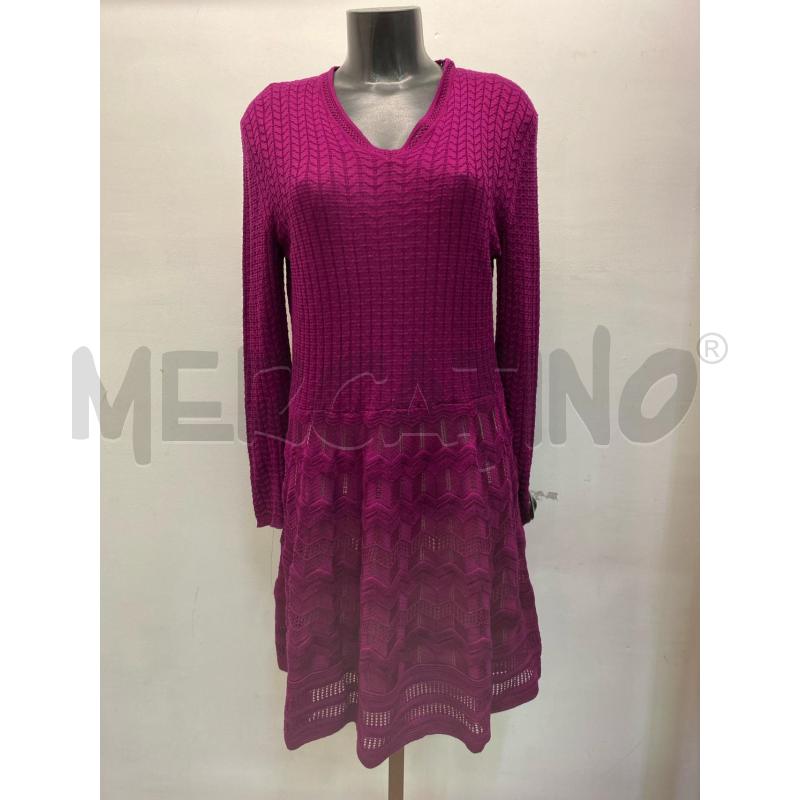 VESTITO DONNA MISSONI MAGENTA  | Mercatino dell'Usato Roma monteverde 1