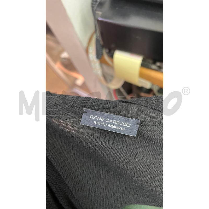 VESTITO DONNA RIONE CARDUCCI NERO | Mercatino dell'Usato Roma monteverde 3