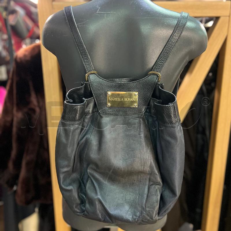 ZAINO DONNA MARIELLA BURANI NERO | Mercatino dell'Usato Roma monteverde 1