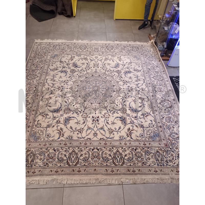 104X144 TAPPETO MASHAD T/CEL BEIGE  | Mercatino dell'Usato Roma eur 1