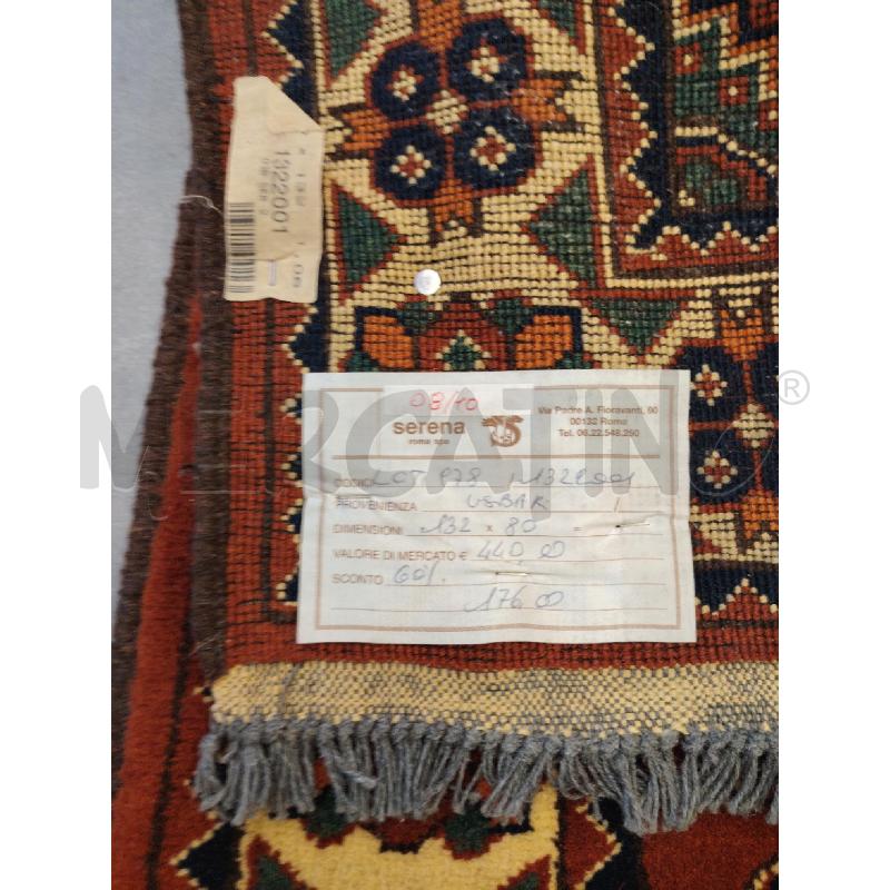 132X80 TAPPETO USBAK T/GIA  | Mercatino dell'Usato Roma eur 3