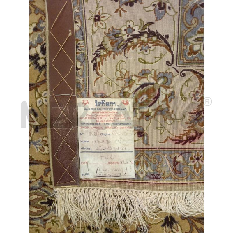 168X110 TAPPETO ISFAHAN EXTRA T/MARONI CERT | Mercatino dell'Usato Roma eur 3