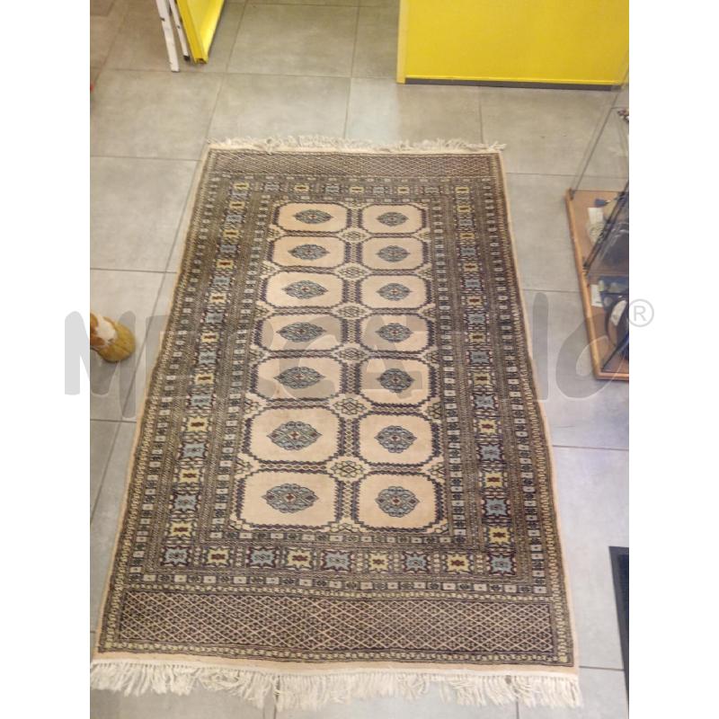 190X66 TAPPETO BOKHARA PAKISTANO CERT | Mercatino dell'Usato Roma eur 1