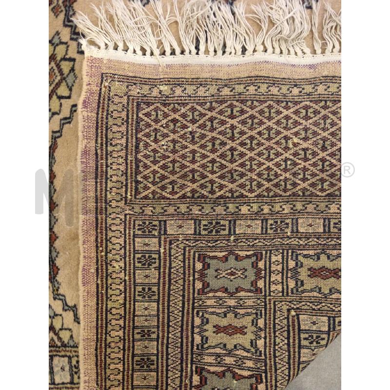 190X66 TAPPETO BOKHARA PAKISTANO CERT | Mercatino dell'Usato Roma eur 4