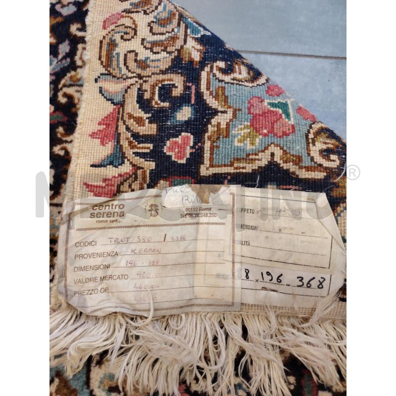196X188 TAPPETO KERMAN | Mercatino dell'Usato Roma eur 4