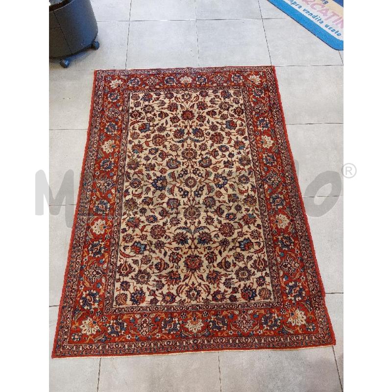 205X TAPPETO ISFAHAN ANTICO DA RIV | Mercatino dell'Usato Roma eur 1