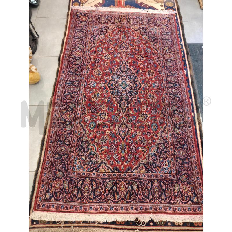 235X135 TAPPETO T/ROSSI BLU KASHAN | Mercatino dell'Usato Roma eur 1