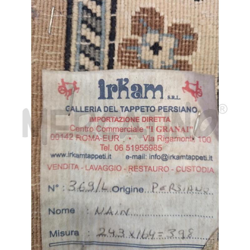 235X164 TAPPETO NAIN EXTRAFINE CERT | Mercatino dell'Usato Roma eur 4