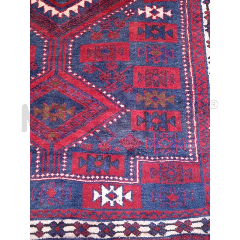 240X170 TAPPETO  ROMBI ROSSI T/BLU | Mercatino dell'Usato Roma eur 2