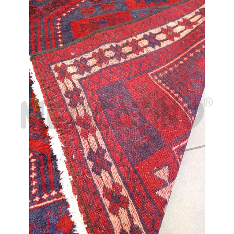 240X170 TAPPETO  ROMBI ROSSI T/BLU | Mercatino dell'Usato Roma eur 3