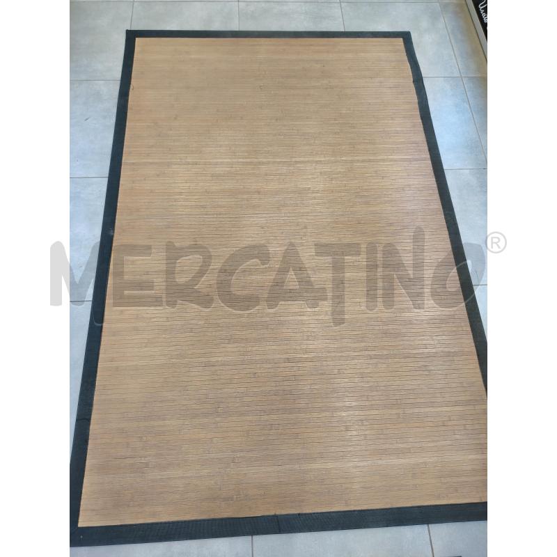 242X160 TAPPETO BAMBOO MAR C/NER | Mercatino dell'Usato Roma eur 1