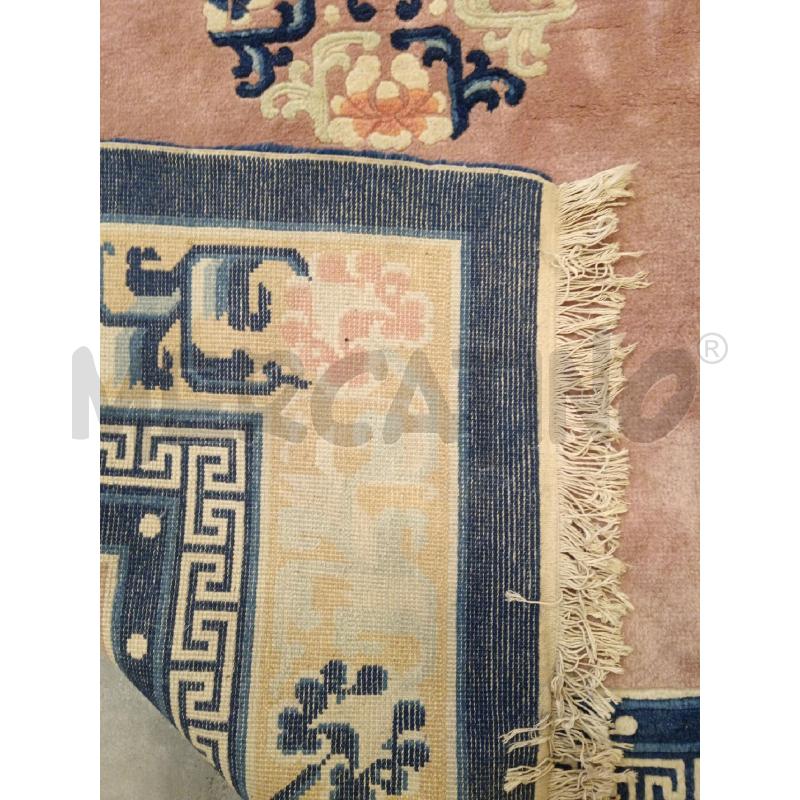 244X168 TAPPETO PECHINO FONDO ROSA  | Mercatino dell'Usato Roma eur 3