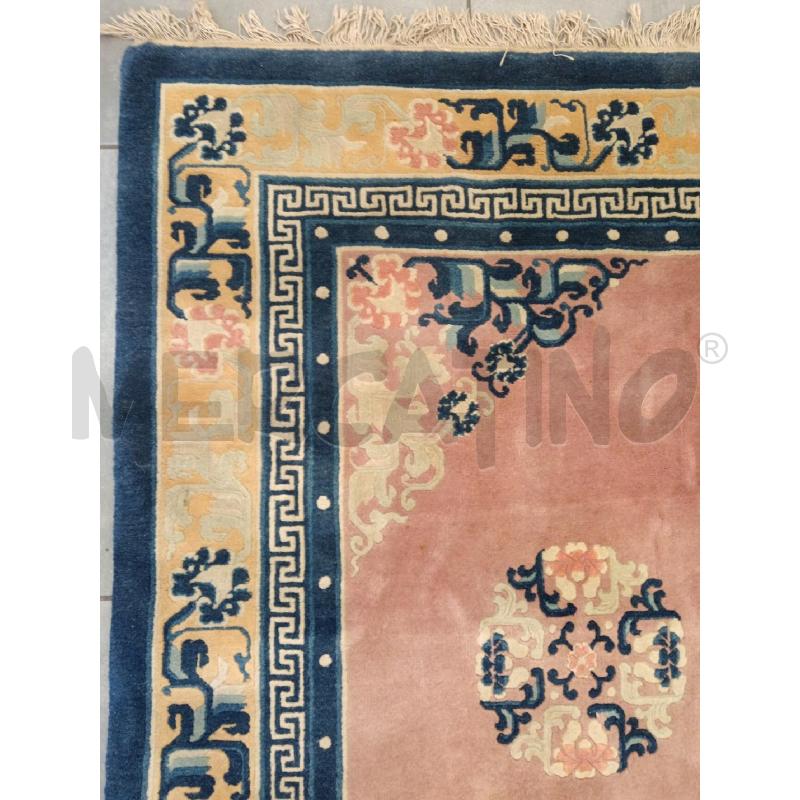 244X168 TAPPETO PECHINO FONDO ROSA  | Mercatino dell'Usato Roma eur 5