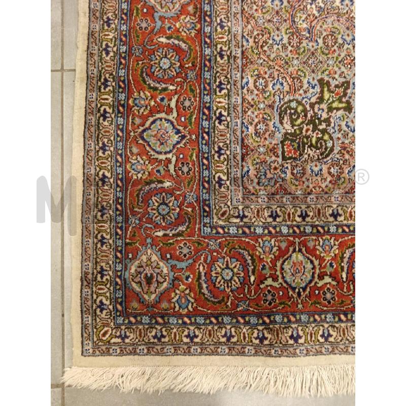 253X201 TAPPETO B/BEIGE T/ROSA CEL BLU FIORI  | Mercatino dell'Usato Roma eur 3