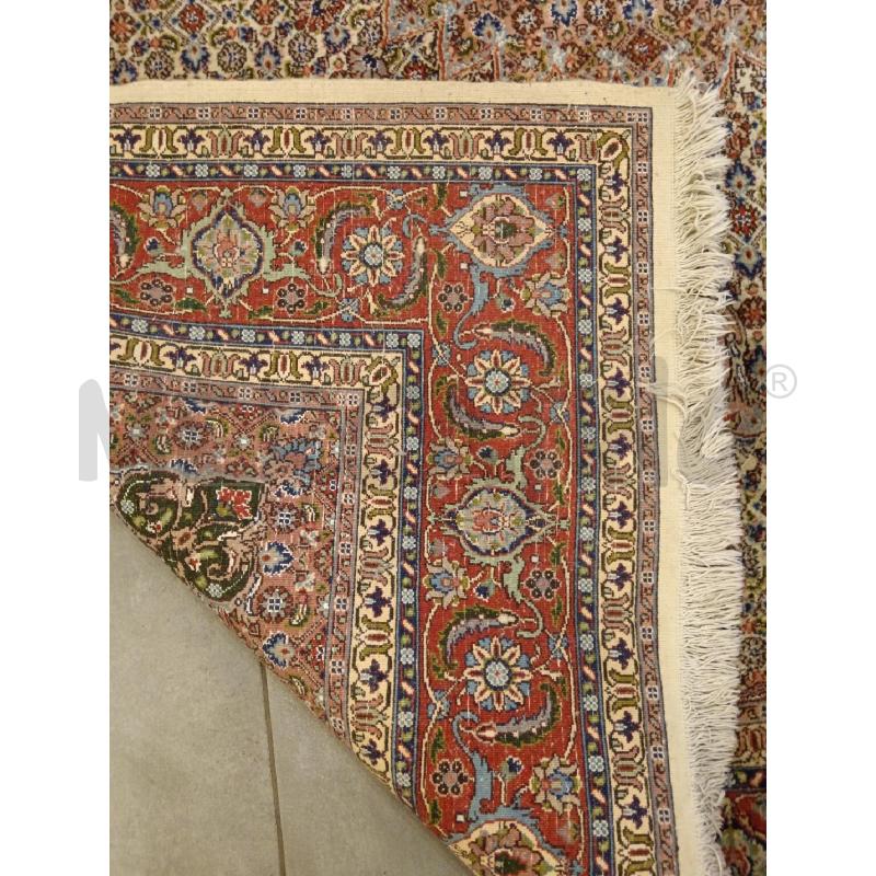 253X201 TAPPETO B/BEIGE T/ROSA CEL BLU FIORI  | Mercatino dell'Usato Roma eur 4