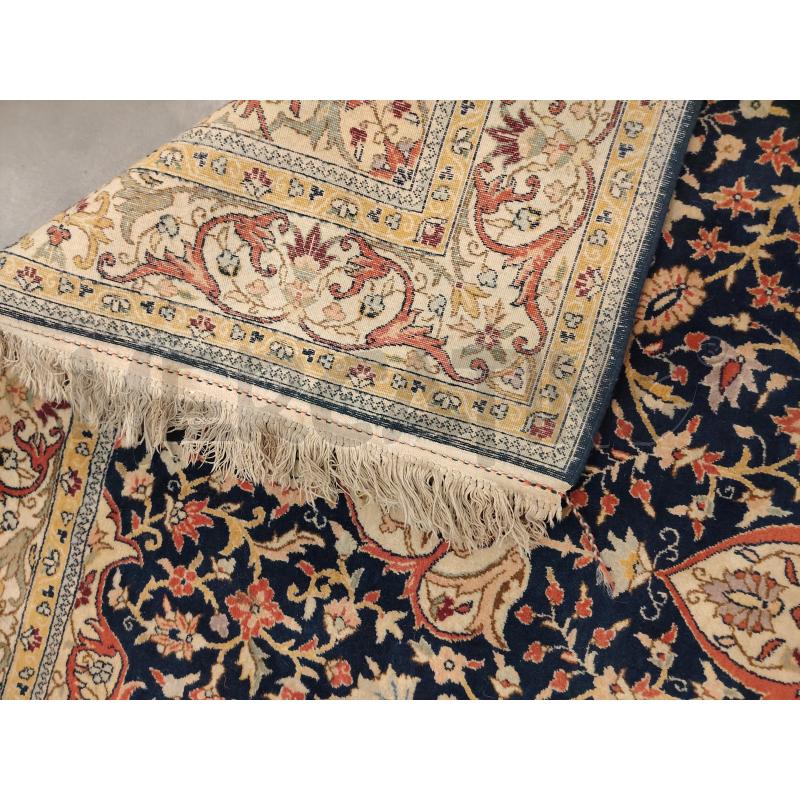 282X178 TAPPETO LANA BLU ROSSO BEIGE B/BLU | Mercatino dell'Usato Roma eur 3
