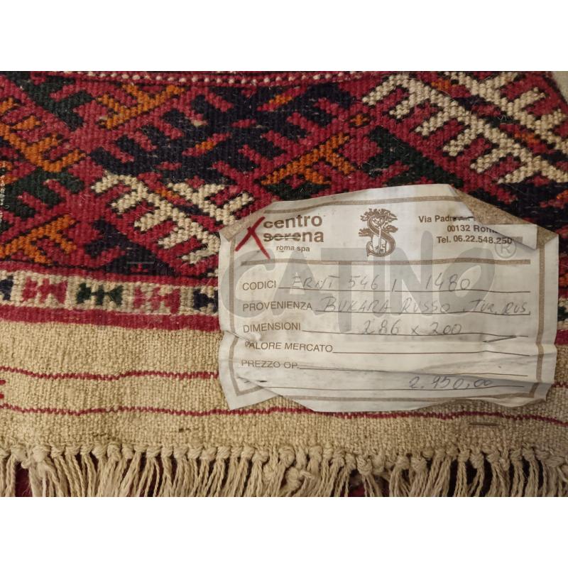 286X200 TAPPETO BUKARA RUSSO  | Mercatino dell'Usato Roma eur 2