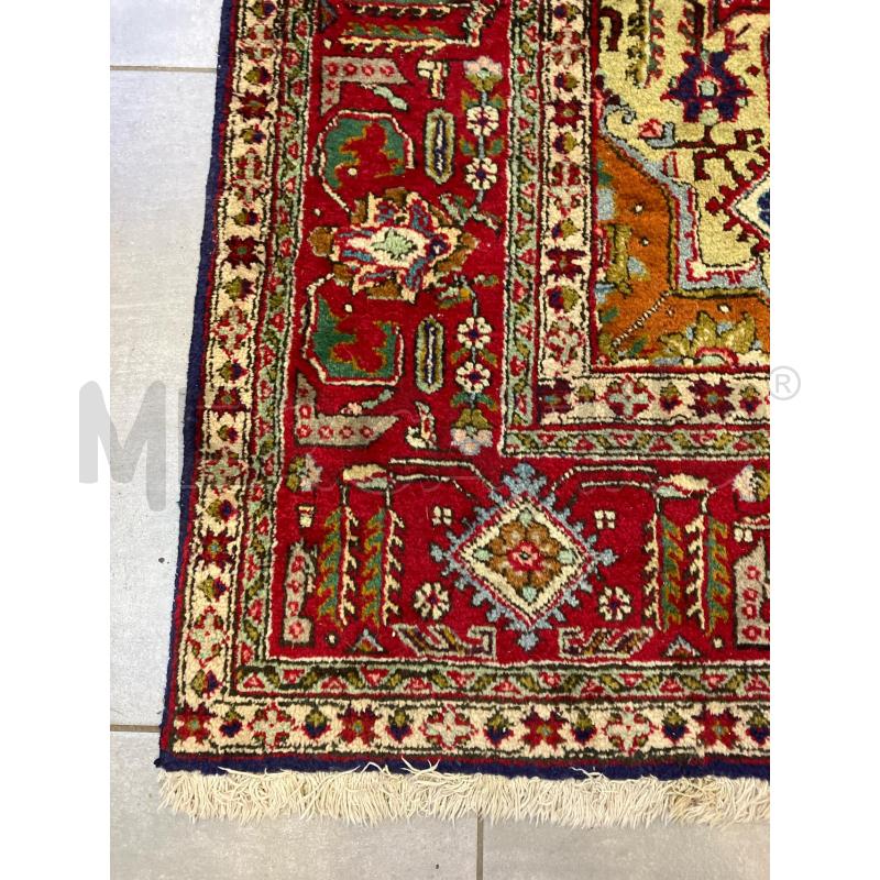 295X195 TAPPETO LANA ROSSO BLU B/BLU | Mercatino dell'Usato Roma eur 3