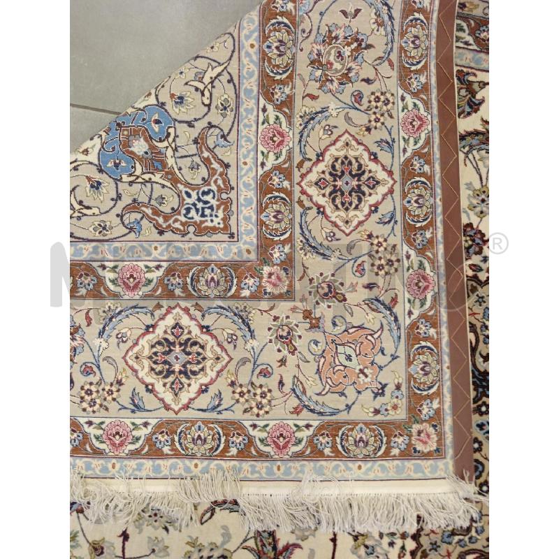 305X200 TAPPETO ISFAHAN EXTRA F SETA CERT | Mercatino dell'Usato Roma eur 5